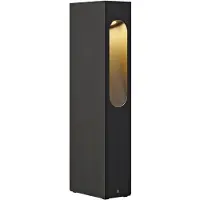 SLV 232135 SLOTBOX 40: Lámpara de pie rectangular, color antracita, con tecnología LED de 4.5W, luz blanca cálida
