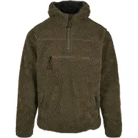 Brandit Chaqueta polar 'Teddyfleece Worker' oliva