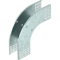 OBO Bettermann 7007354, Conector angular, Zinc, 90°, 110 mm, 200 mm