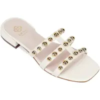 Desa Zapatos abiertos 'Folien' blanco