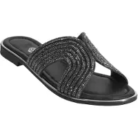 Desa Zapatillas de casa 'Hausschuhe' negro