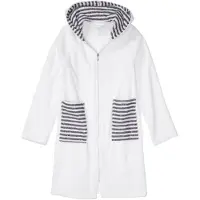 Bonprix Albornoz corto blanco