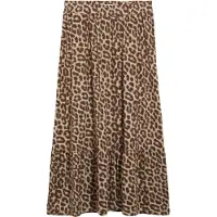 Bonprix Falda beige / marrón / marrón claro