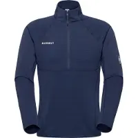 Mammut - Forros polares - Taiss ML Half Zip Pull Men Marine de Lana - Talla M - Azul marino