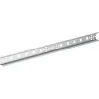 Hager , riel universal de 2 vías, modelo UZ02B4, para montaje en riel portante