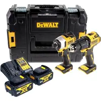 DeWalt Kit combinado Xr Dcd709 + Dcf809 18v 2*4.0ah