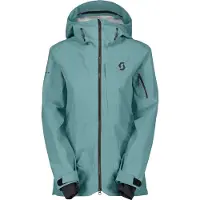 SCOTT - Women's Jacket Vertic Ripstop 3L - Chaqueta de esquí size XS, turquesa
