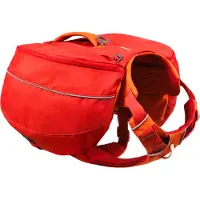 Ruffwear - Palisades Pack - Arnés para perro size S, rojo