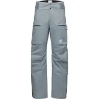 Mammut - Pantalones de esquí - Stoney HS Thermo Pants Men Strata - Talla XL - Gris