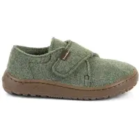 Froddo - Kid's Barefoot Wooly Slippers - Zapatillas de estar por casa size 28, oliva