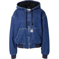 Carhartt WIP - Chaquetas Mujer - W' Og Active Jacket Blue Stone Washed para Mujer de Algodón - Talla M - Azul