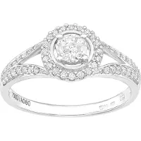 Diamant L'Eternel Anillo plata