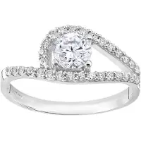 Diamant L'Eternel Anillo plata