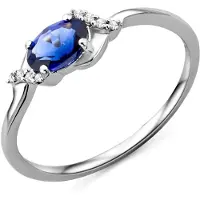 Diamant L'Eternel Anillo plata