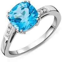 Diamant L'Eternel Anillo plata