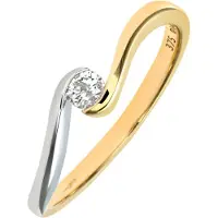 Diamant L'Eternel Anillo oro