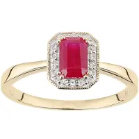 Diamant L'Eternel Anillo oro