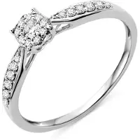 Diamant L'Eternel Anillo plata