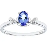 Diamant L'Eternel Anillo 'Herz' plata