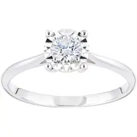 Diamant L'Eternel Anillo plata