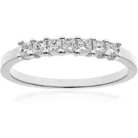 Diamant L'Eternel Anillo 'Eternity-Ring aus 750 Weißgold mit 1.3 Karat Diamant' plata