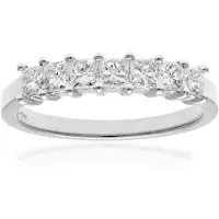 Diamant L'Eternel Anillo 'Eternity' plata