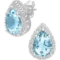 Diamant L'Eternel Pendientes azul