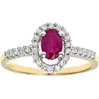 Diamant L'Eternel Anillo oro
