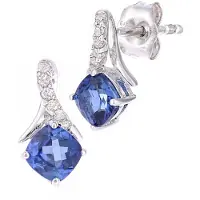 Diamant L'Eternel Pendientes plata