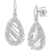 Diamant L'Eternel Pendientes plata