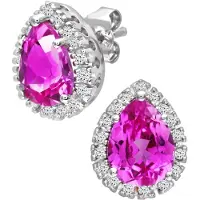 Diamant L'Eternel Pendientes plata
