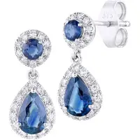 Diamant L'Eternel Pendientes plata