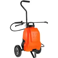 Stocker Mochila Pulverizadora Eléctrica Con Carro 12l 2.5 Bar