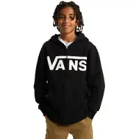 Vans Boys Classic Ii Fz Black Talla: L | Ropa Deportiva Outlet | Unisex | Negro