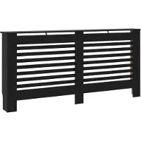 vidaXL Cubierta para radiador, color , 172 x 19 x 81,5 cm, de MDF
