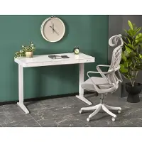 Halmar Escritorio B-52 de 120x77x60 cm con cajón, ideal para el estudio, color blanco