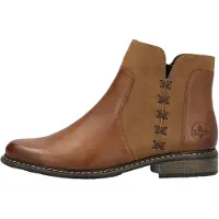 Rieker Botas de tobillo marrón