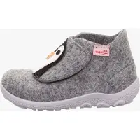 Superfit Zapatillas de casa 'HAPPY OCTI' gris moteado / naranja / negro / blanco