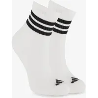 Adidas adidasPack de 3 pares de calcetines clásicos 3-Stripes con amortiguación para niños 34-36 White / Black / Black Niño