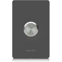 Ubiquiti UniFi Access Button: Botón de acceso, para uso interior, color negro/blanco