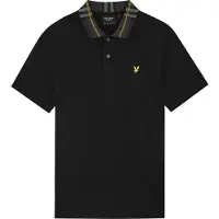 Lyle & Scott Camiseta 'Tartan' amarillo / gris / negro