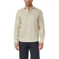 s.Oliver Shirts Beige Talla: 44 | Camisas Casuales Outlet | Hombre | Marrón