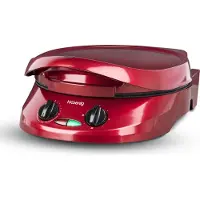 H.Koenig TRT180: Horno multifunción / Función para hornear pasteles / Recubrimiento antiadherente / 1800 W / color rojo