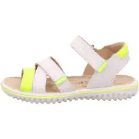 Superfit Sandalias 'Sandale Mädchen 1-009014 1000 Echtleder in weiß' rosa claro