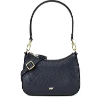 Braun Büffel Hanna Bolso de hombro Piel natural 25 cm azul