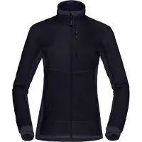 Norrøna - Ropa de esquí de travesía mujer - Falketind Warm1 Active Jacket W Caviar Black para Mujer - Talla M - Negro
