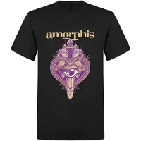 Amorphis Camiseta 'Queen of Time tour T-Shirt' negro