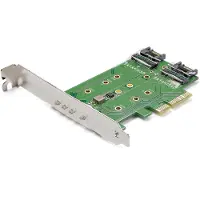 StarTech.com Tarjeta De Expansión M.2 Pci-e 3 Puertos
