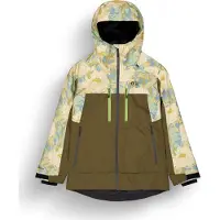Picture Organic Clothing - Chaquetas de esquí mujer - Exa Jkt Timeless Flower Printed para Mujer - Talla S - Caqui