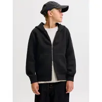 Jack & Jones Junior Sudadera con cremallera 'JCOLegacy' negro